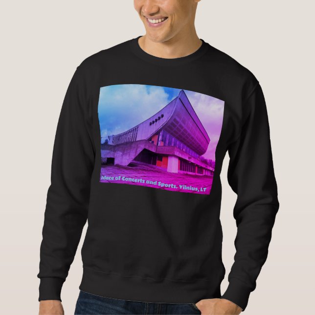 Sudadera Palacio de Conciertos y Deportes - Vilna, Lituania (Anverso)