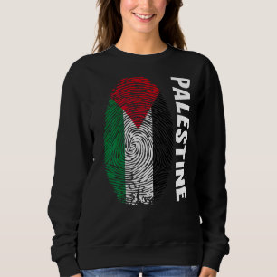 Sudadera Palestina huella dactilar palestina Palesti