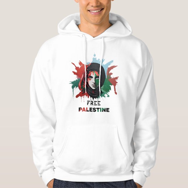 Sudadera palestina libre (Anverso)