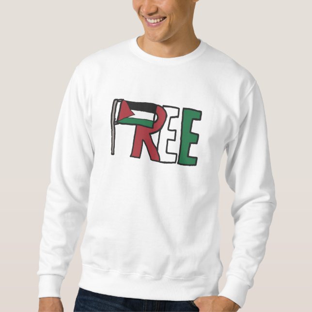Sudadera Palestina Libre (Anverso)