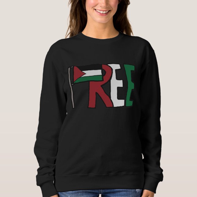 Sudadera Palestina Libre (Anverso)