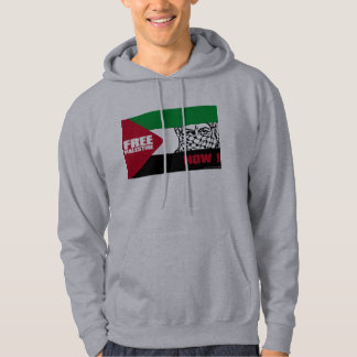 Sudadera ¡Palestina libre ahora!