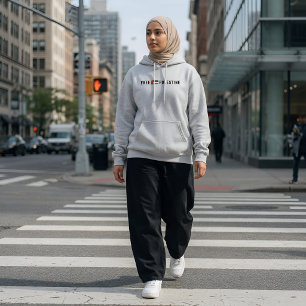 Sudadera PALESTINA LIBRE ceniza mujer