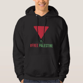 Sudadera Palestina Libre | Triángulo rojo