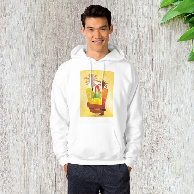Sudadera Paleta de verano tropical y palmeras (Subido por el creador)