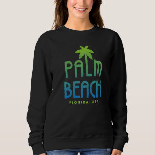 Sudadera Palm Beach Florida Palm Tree