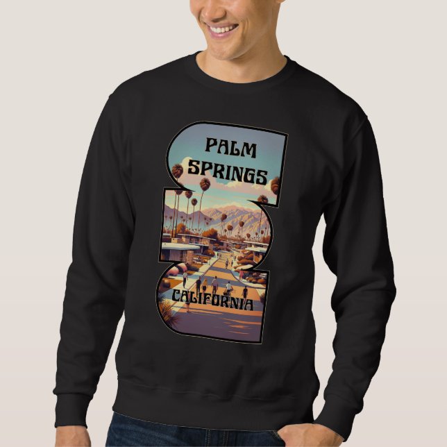 Sudadera Palm Springs, California (Anverso)