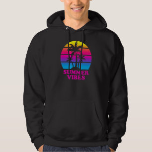 Sudadera Palm Tree Colorful Retro Vacation Beach Cruise Sum