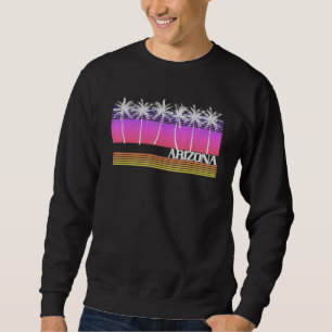 Sudadera Palm Tree de estilo retro Arizona Sunset 70s 8