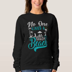 Sudadera Palm Tree de vacaciones de verano a nadie le gusta
