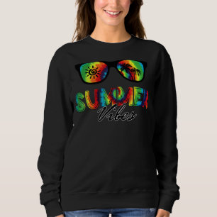 Sudadera Palm Tree Summer Vibes Hola Summertime Beach Vaca