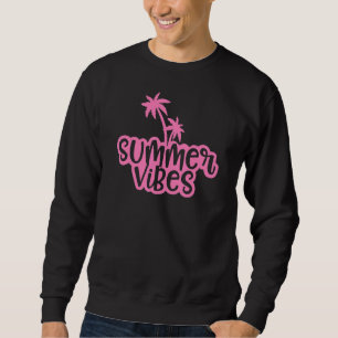 Sudadera Palm Tree Vibes De Verano Fin De Diversión De Vera