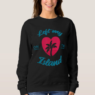 Sudadera Palm Trees De Las Islas Del Corazón Arenan Tees Oc