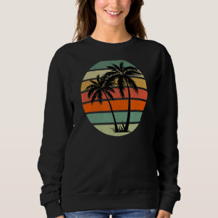 Sudadera Palm Trees Retro Vintage vacaciones de verano 3