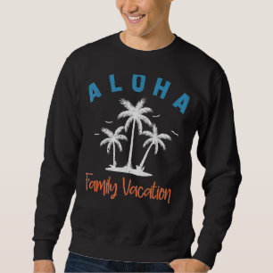 Sudadera Palm Trees Tropical Summer Vacation Aloha Family V