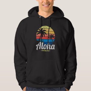 Sudadera Palm Trees Tropicales de Verano Hawaiano Aloha H