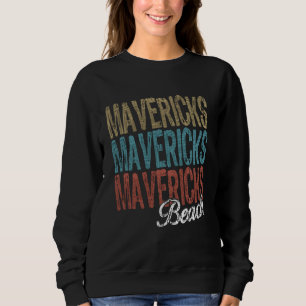 SUDADERA PALMERA DE TRES TONOS EN PLAYA MAVERICKS