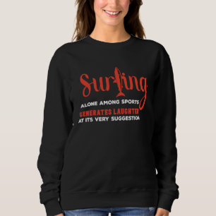 Sudadera Palmeras de verano soleado surfista surfeando Trop