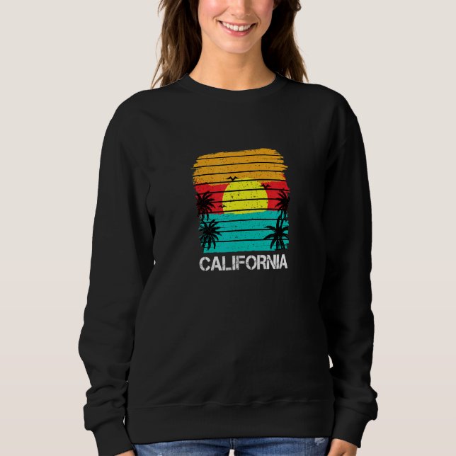 Sudadera Palmeras del Sol de California (Anverso)
