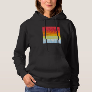 Sudadera Palmeras retro de palmeras del oeste de Florida