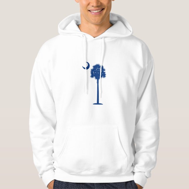 Sudadera Palmetto y creciente de Carolina del Sur (Anverso)