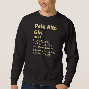Sudadera Palo Alto Chica California Retro Clásico Carin
