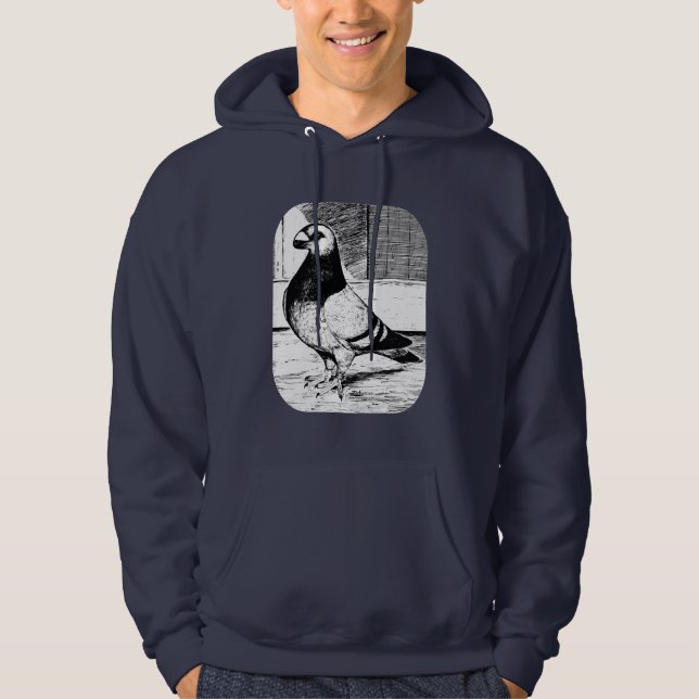 Sudadera Paloma Antwerp de frente corto (Anverso)
