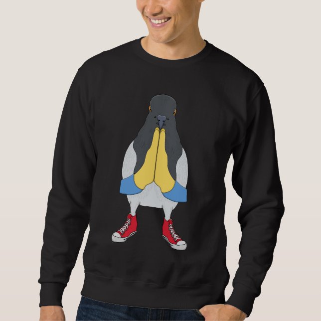 Sudadera Paloma con Zapatos (Anverso)