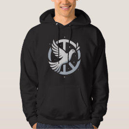 Sudadera Paloma de la Paz con Rama de Olivo en Camiseta del