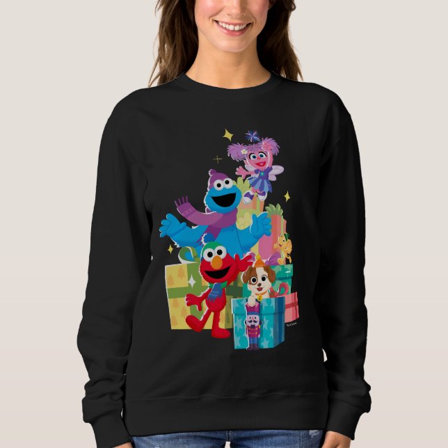 Sudadera Pals y presentes de Plaza Sésamo (Anverso)