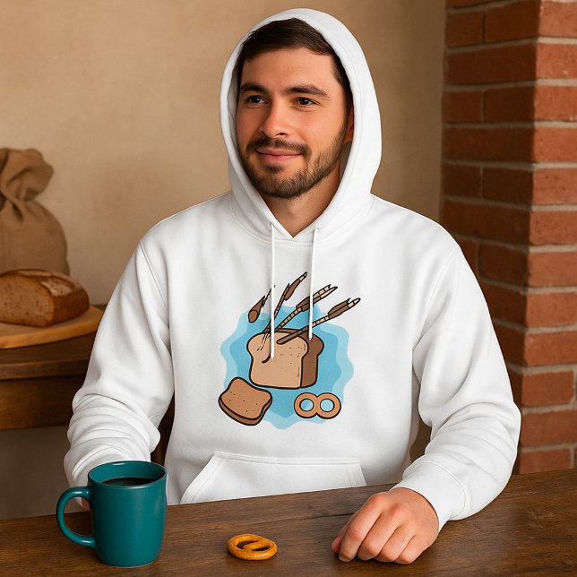 Sudadera Pan Integral Rústico Comida de Granja (Subido por el creador)