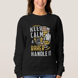 Sudadera Panadería Baker Bake Mantén Tranquila Idea De Rega