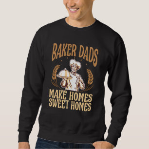 Sudadera Panadería Baker Dad Papa hace casas dulces