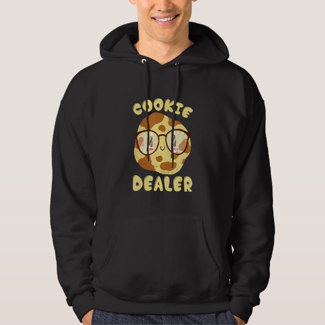 Sudadera Panadería Cookie Dealer Chocolate Chips Glasses Ba (Anverso)