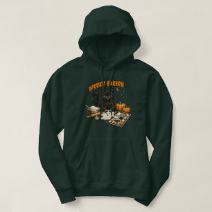 Sudadera Panadería de Gatos Negros Espeluznantes Galletas d