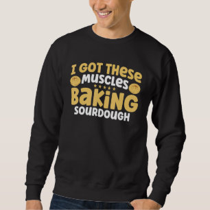 Sudadera Panadería De Pan Baker El Baker Tuvo Estos Músculo