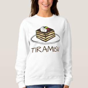 Sudadera Panadería italiana Tiramisu postre Panadería de co