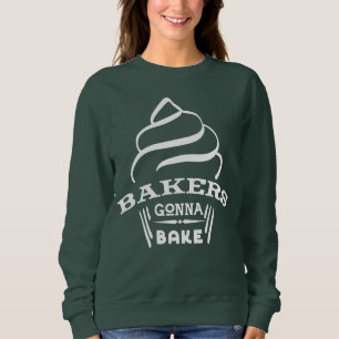 Sudadera Panaderos Divertidos Van a Hornear Cupcakes Cocina