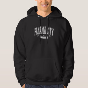 Sudadera Panamá Florida Ciudad Playa Atardecer Playa Retro