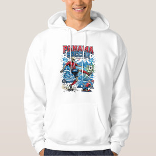 Sudadera Panamá Fútbol Esqueleto Delantero Naciones Cartel
