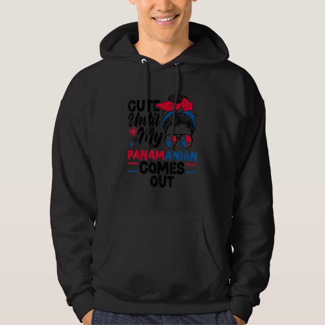 Sudadera Panama Panamanian Panama Cute Until My Panamanian  (Anverso)