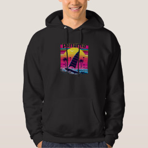 Sudadera Panamá Retro Estilo Años 80 Recuerdo de Playa