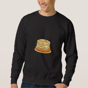 Sudadera Pancakes Breakfast Maple Syrup Pancake Maker Brunc