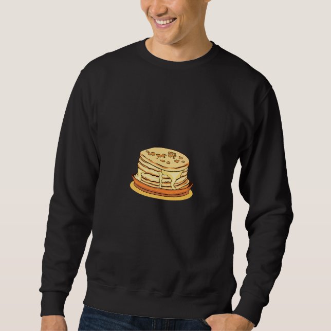 Sudadera Pancakes Breakfast Maple Syrup Pancake Maker Brunc (Anverso)