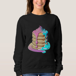 Sudadera Pancakes Vaporwave Retrowave Aesthetic