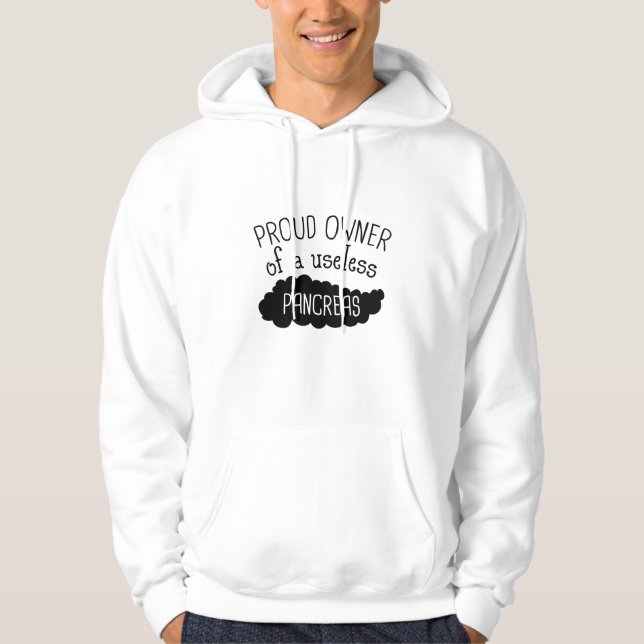 Sudadera Páncreas Inútil (Anverso)