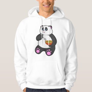 Sudadera Panda al comer con Spoon & Bowl
