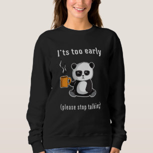 Sudadera Panda Bear Cute Animal Pandas Paw Graciosa Idea De