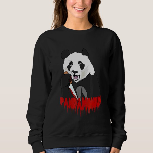 Sudadera Panda Bear Pandamonium Murderous Panda (Anverso)