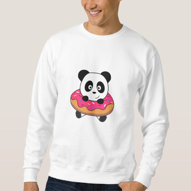 Sudadera Panda Bear Pandas Donut Streusel (Anverso)